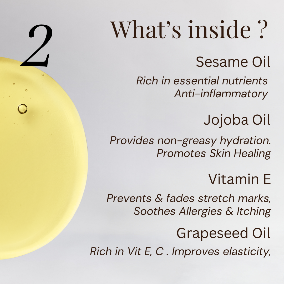 Mama Story Nourishing Body Oil for Mama & Baby 100 ml