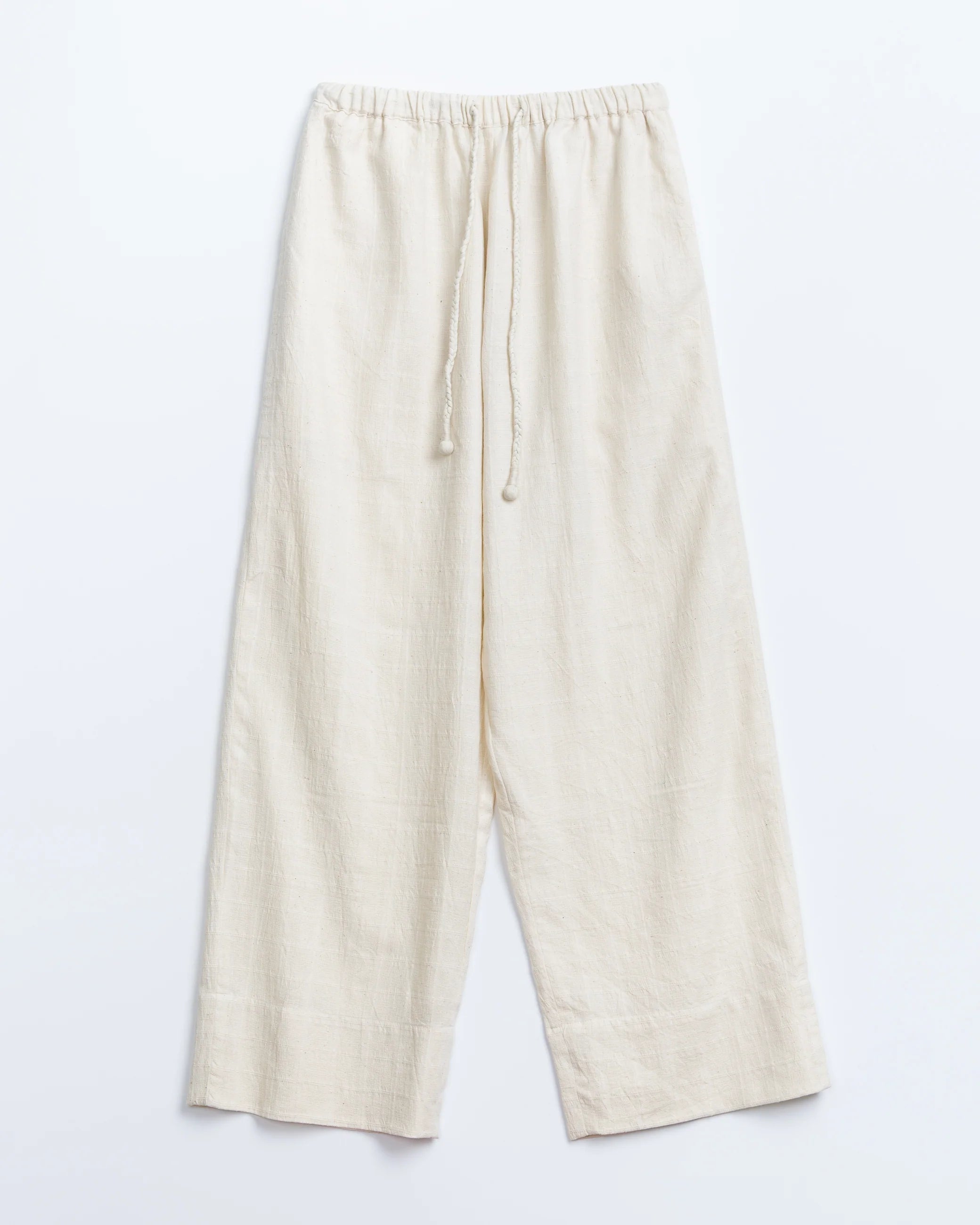 Umber & Ochre Garima Pant in Hatch Check Natural