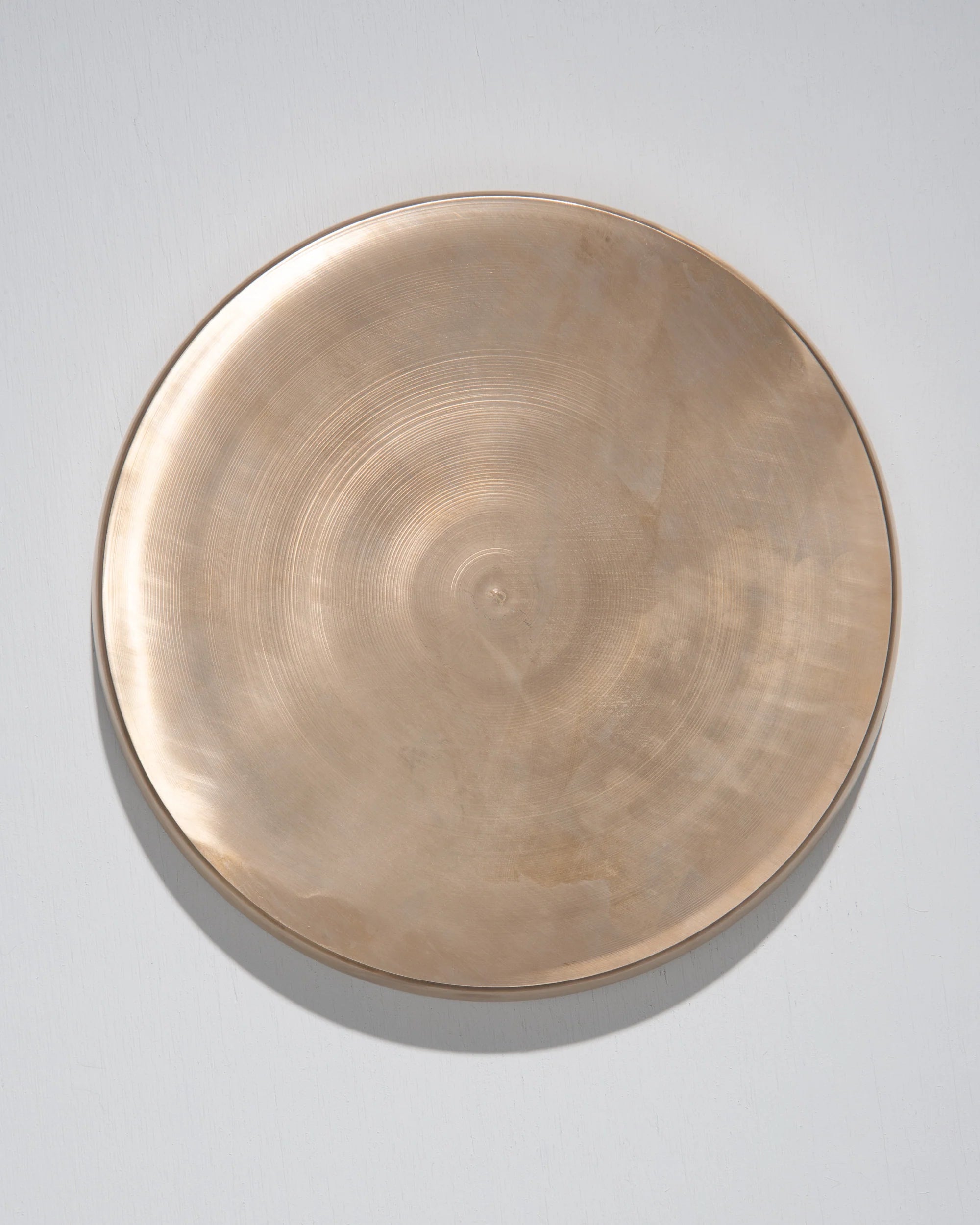 Umber & Ochre Kansa (Bronze) Large Round Tray