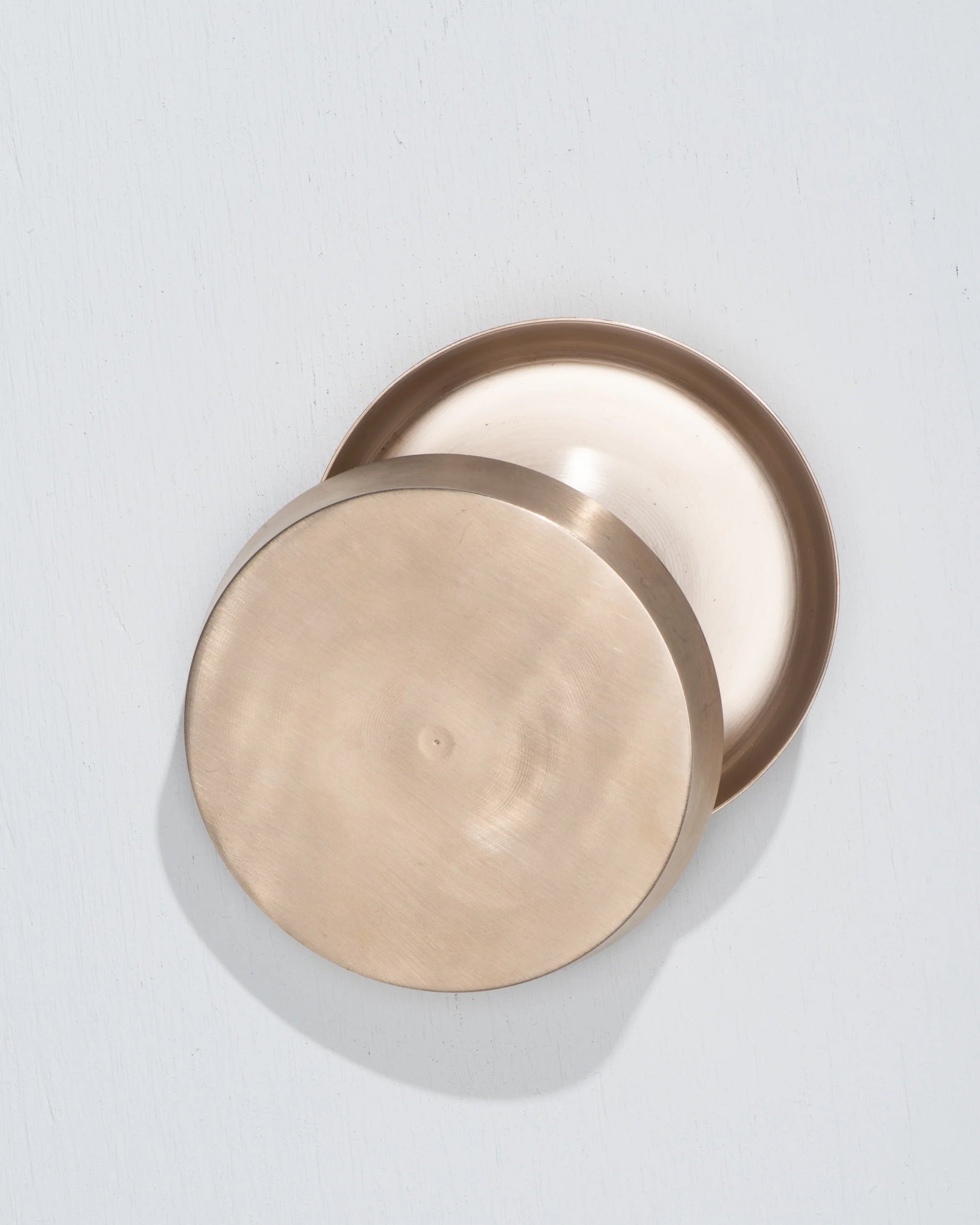 Umber & Ochre Kansa (Bronze) Round Box