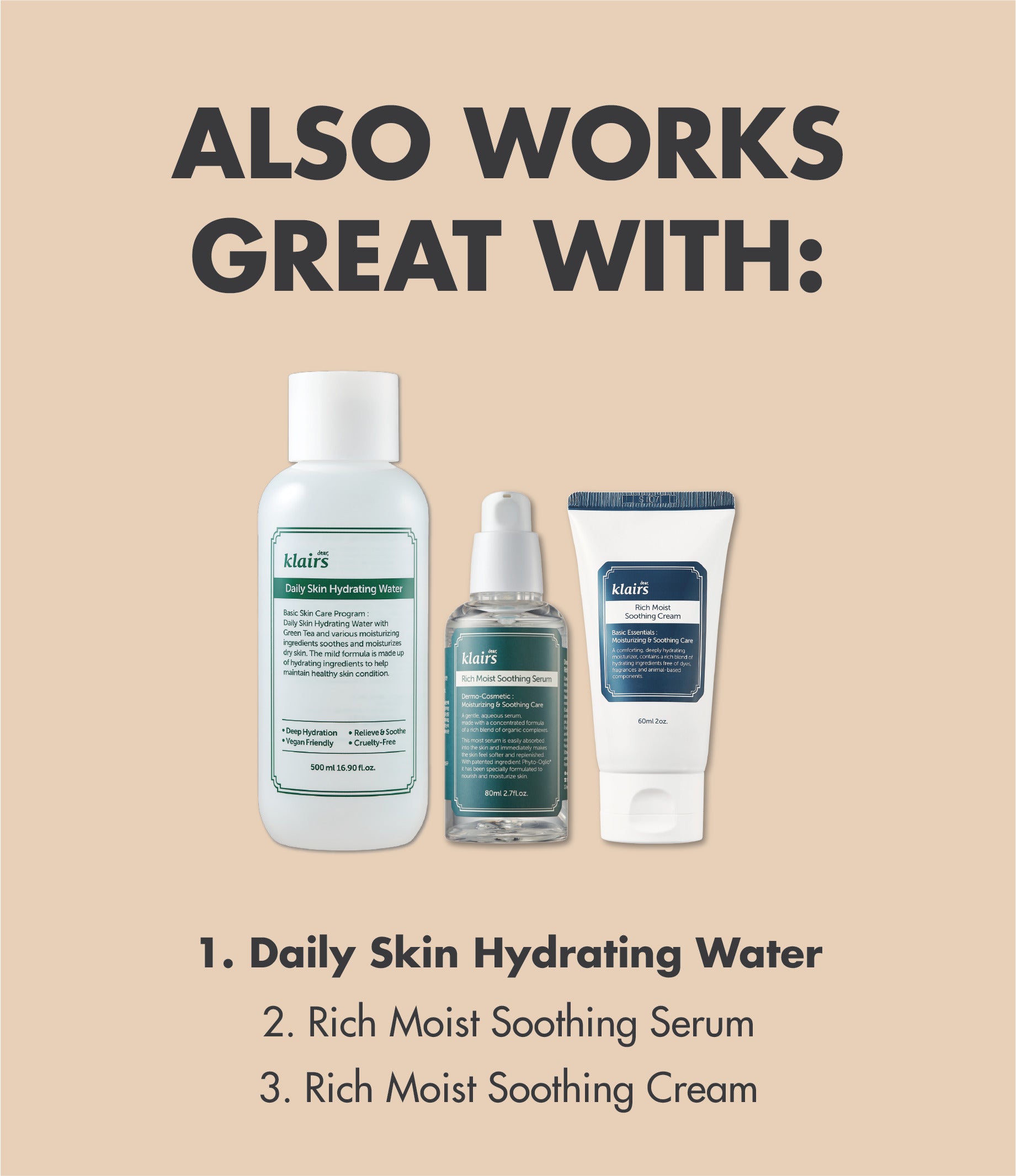 Klairs Daily Skin Hydrating Water (500ml)