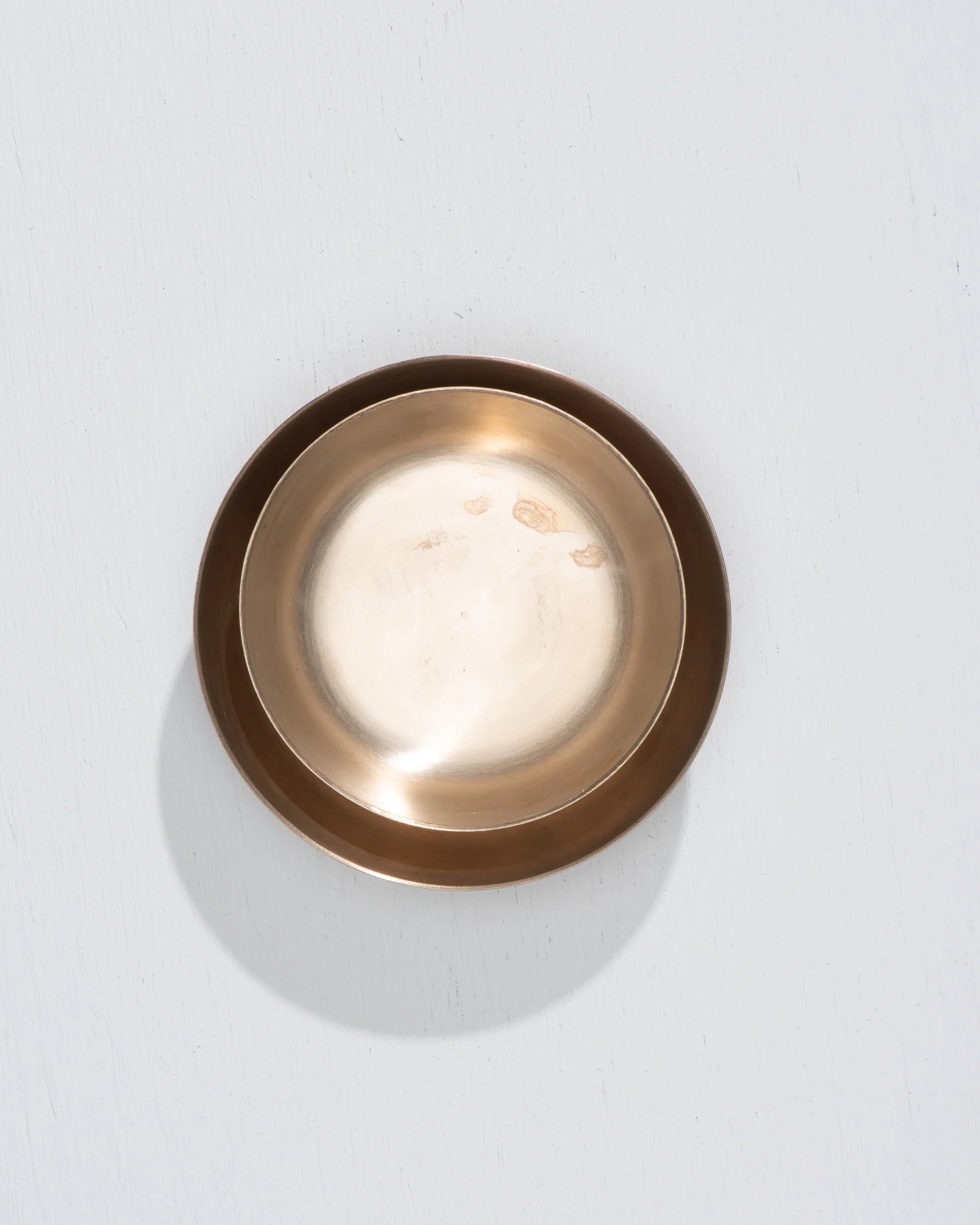 Umber & Ochre Kansa (Bronze) Flat Bottom Bowl
