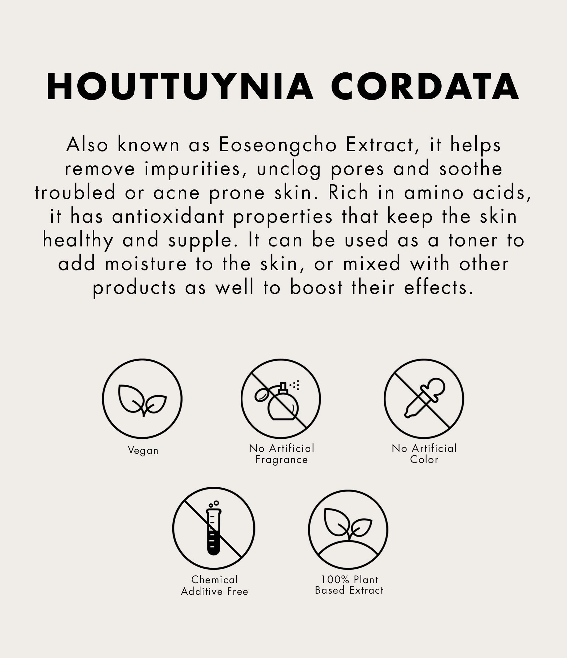 ONE THING Houttuynia Cordata Extract (150ml)